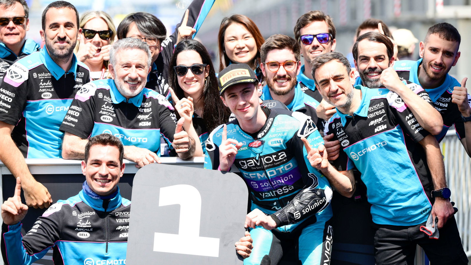 Maximo Quiles, Pole position, qualifying, Le Mans. French GP, Moto3, 10 May 2025